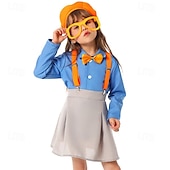 levne Chlapecké kostýmy-cosplay Skupinový kostým Den STEM Filmové kostýmy for Chlapecké Dívčí Dětské předvečer Všech svatých Karneval Světový den knihy Výkon Vzdělávací převlékání Oblékání na školní akci
