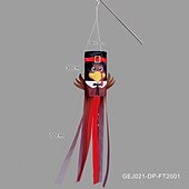 cheap Halloween Wall Tapestries-Halloween Ghost Windsock Night Light Spooky LED Hanging Decoration with Ghostly Glow Waterproof and Weather-Resistant for Outdoor Yard, Porch, or Garden Decor Perfect for Halloween Night Atmosphere