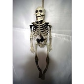 お買い得  ハロウィン-ハロウィンバーゴーストハウス脱出ゲームシミュレーションプラスチックスカルスケルトン小道具装飾