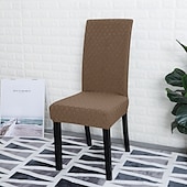 cheap Chair Cover-Waterproof Dining chair Cover For Home Polar Fleece Fabric Chair Cover Stretch Slipcovers Seat Chair Covers
