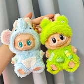 cheap Doll Clothing &amp; Accessories Sets-Clothes ForLabubu Dolls  Fluffy Pig Outfit for 17cm Labulabu Dolls Doll Not Included