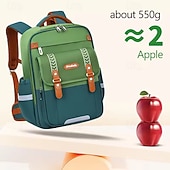 preiswerte Büchertaschen-Grundschulrucksack Jungen ergonomischer Rucksack Kinder wasserdichter Schulranzen Taschenbuch große Kapazität Mädchen Wolkenrucksack