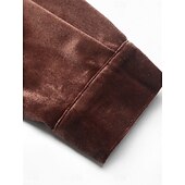 preiswerte Damen Einfache Oberteile-Damen Hemd Einfarbig Elegant Stilvoll Lässig Langarm Hemdkragen Normale Oberteile Täglich Knöpfe Rote Blau Braun Grün Sommer Frühling