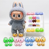 preiswerte Puppenbekleidungs- und Zubehörsets-Puppenschuhe ForLabubu Premium-Modenschuhe für 17 cm Puppen Zubehör Labubus Dress Up Dekorationszubehör Mini Finger Schuhe Keine Puppe