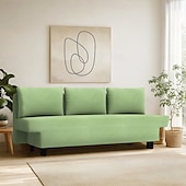 preiswerte Sofabezug-Sofabezug passend für Älvdalen-Sofa, einfarbig, gesteppte Polyester-Schonbezüge