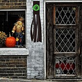 cheap Halloween Wall Tapestries-Halloween Ghost Windsock Night Light Spooky LED Hanging Decoration with Ghostly Glow Waterproof and Weather-Resistant for Outdoor Yard, Porch, or Garden Decor Perfect for Halloween Night Atmosphere