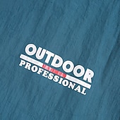 cheap Outdoor Jackets-Men's Windbreaker Hiking Jacket Rain Coat Outdoor Waterproof Sun Protection Windproof Hiking Outfits Hiking Clothes Spring Autumn / Fall Top Camping / Hiking / Caving Running Black Blue Dark Blue