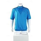cheap Men's Costumes-Steve T-shirt Movie Cosplay Costume Carnival Costume Dress Up for Men's Adults' Halloween Carnival Party Performance