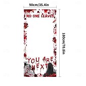 cheap Halloween Wall Tapestries-Halloween Photo Booth Props SuppliesSpooky and Fun Designs ncludes Ghosts, Pumpkins, Witches, Bats, and More Perfect for Parties, Events, and Celebrations