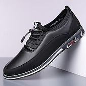 cheap Semi-Formal-Men&#039;s Beige and Black Athletic Sneakers with Elastic Lace-Up Design and Cushioned Sole – Comfortable and Stylish Sports Footwear for Casual Wear, Running, and Outdoor Activities