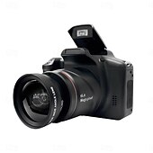 cheap Digital Camera-16-Megapixel Digital Camera With 1080P 16X Zoom Digital Image Stabilization Includes 600mAh battery 2.4-Inch Removable Lens Home Video Camera Maximum 128GB