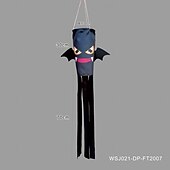 cheap Halloween Wall Tapestries-Halloween Ghost Windsock Night Light Spooky LED Hanging Decoration with Ghostly Glow Waterproof and Weather-Resistant for Outdoor Yard, Porch, or Garden Decor Perfect for Halloween Night Atmosphere