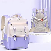 preiswerte Büchertaschen-Grundschulrucksack Jungen ergonomischer Rucksack Kinder wasserdichter Schulranzen Taschenbuch große Kapazität Mädchen Wolkenrucksack