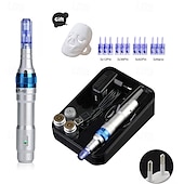 cheap Skin Care Tools-Wireless Dr Pen Ultima A6 Electric Derma Stamp Rechargeble Dermapen Microneedling For Skin Care Semi Permanent Tattoo Salon Beauty Device