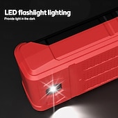 ieftine Unelte de măsurare-Multimetru digital inteligent ht123, tester de măsurare a rezistenței de tensiune AC/DC, multimetru electric ncv cu iluminare de fundal