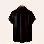 voordelige Dierenprint-Voor heren SPIDER Kleurblokkering Overhemd Zomer overhemd Overhemd met knopen Korte mouw Mode-casual Buiten Vakantie Dagelijks gebruik Zomer Lente Strijkijzer 3D-afdrukken shirts met kraag Voorste zak