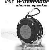cheap Tool Accessories-Shower Speaker, IPX7 Waterproof Bluetooth Speaker, Loud HD Sound, Portable Wireless Speaker with Suction Cup &amp; Sturdy Hook, Built-in Mic, for Shower, Pool, Beach, Outdoor