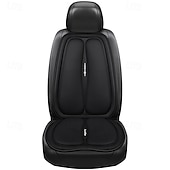 economico Coprisedili per auto-Cuscino universale per sedile auto quadrato, cuscino per schienale, cuscino per sedile auto per quattro stagioni, comodo, antistress, morbido e traspirante, cuscino universale per sedile auto, facile