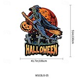 cheap Halloween Outdoor Decor-Halloween Trunk Treat Car Banner Car Decoration,Ghost Halloween Decorations Halloween Fabric Car Decoration Halloween Car Trunk Decoration Ghost Pumpkin Wall Covering