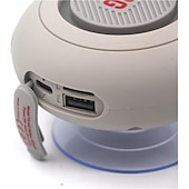 cheap Tool Accessories-Portable Mini Bluetooth Speaker Portable Suction Cup Fixed Wireless Small Sound,TF Card, FM Radio, TWS Sound Bluetooth Outdoor Carry Riding Sports Hanging Bag