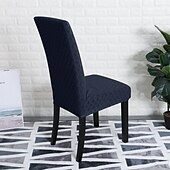 cheap Chair Cover-Waterproof Dining chair Cover For Home Polar Fleece Fabric Chair Cover Stretch Slipcovers Seat Chair Covers