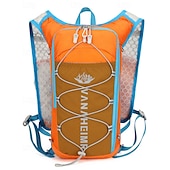 cheap Running Vest-Running Vest Water Pack Hydration Vest Sun Sleeves Reflective Waterproof Quick Dry Polyester for Marathon Hiking Jogging
