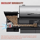 levne vrtací příslušenství-Náhradní díly pro motor šneku 1,6/2,0 ot./min, kompatibilní s Traeger, Pit Boss a Camp Chef, udírny na dřevěné pelety, univerzální náhrada motoru šneku pro gril 120 V 60 Hz, 2 póly