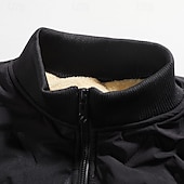 economico Piumini-Per uomo Giacca in Pile Giacca imbottita Giacca invernale Esterno Caldo Abbigliamento da trekking Abbigliamento da trekking Inverno Autunno Top Campeggio / Escursionismo / Speleologia Corsa Grigio