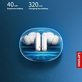 baratos Auscultadores TWS True Wireless-Fones de ouvido anc lenovo xt98 bluetooth v5.2, fones de ouvido sem fio verdadeiros com cancelamento de ruído ativo de 28 dB, fones de ouvido esportivos com microfone e cancelamento de chamadas