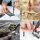 お買い得  手工具-25 in 1多機能ドライバーセットボックス、取り外し可能な磁気ドライバービット、スマートホームコンピューター電話修理用ポータブルツール