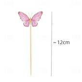 cheap Kitchen Utensils &amp; Gadgets-100PCS Cake Baking Decoration Picks, Disposable Fruit Skewers for Cakes, Desserts, Fruit Party Sticks, and Party Food Accessories