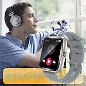 Χαμηλού Κόστους Smartwatch-Έξυπνο ρολόι h13 1,85 ιντσών, έξυπνο ρολόι καρδιακών παλμών και αρτηριακής πίεσης, χαμηλής κατανάλωσης ενέργειας, έξυπνο ρολόι μέτρησης βημάτων για αθλητικές κλήσεις