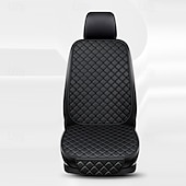 voordelige Autostoelhoezen-1 set leren autostoelhoezen minimalistische zitkussen slijtvast en duurzaam vier seizoenen algemene autostoelen
