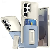 baratos Capa Samsung-telefone Capinha Para Samsung Galaxy S25 S25 Ultra S24 Ultra Plus S23 Ultra Capa traseira Com Suporte Antichoque PC