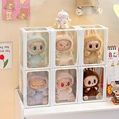 cheap Dolls Accessories-Acrylic Clear Display Case Box Dustproof Protection Showcase Cube Collectibles Show Box