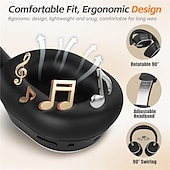 cheap TWS True Wireless Headphones-Hybrid Active Noise Cancelling Headphones Wireless Over Ear Bluetooth Headphones Foldable Wireless Headset 60H Playtime Hi-Res Audio Deep Bass Memory Foam Ear Cups Perfect for Travel &amp; Office