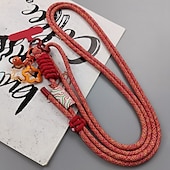 economico Lanyards e cinturini da polso per telefono-Nuovo telefono cellulare con ciondolo a forma di cartone animato, corda per appendere tracolla regolabile, etichetta stampata da donna, corda per appendere all&#039;aperto, viaggio, arrampicata, corda