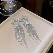 economico Orecchini-Per donna Orecchini a perno Tropicale Carte francesi Tropicale Elegante Orecchini Gioielli Argento Per Feste