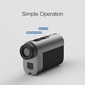 Недорогие Приборы измерения уровня-Protap laser rangefinder telescope 7 X 1200000 mm Монокулярный телескоп Портативные Высокое разрешение Наблюдение за птицами Охота Кемпинг Путешествие Пейзажи дикой природы