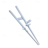 billiga Mat och bestick-Ätpinnar för vuxna, ätpinnar för att lära sig smaka asiatisk mat, gjorda av magmuskler &amp;silikonmaterial