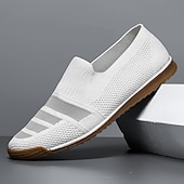 preiswerte Herrenpantoletten &amp; -slipper-Herren-Slipper aus Strick, atmungsaktives Obermaterial aus Webstoff mit flexibler Gummisohle, bequem und leicht für Sommer, Strand und Autofahren