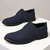 preiswerte Formell-Braune Derby-Schuhe aus hochwertigem Rindsleder für Herren mit glattem Kunstleder-Finish – klassisches Schuhwerk fürs Büro, formelle Anlässe und den Alltag