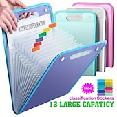 economico Borse per libri-Borsa portadocumenti di grande capacità specifica per studenti, più conveniente grazie alla disposizione dei distanziatori.