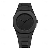 abordables Relojes de Cuarzo-Reloj de pulsera de silicona para hombre y mujer, informal, sencillo, resistente al agua, moderno y versátil, de cuarzo.