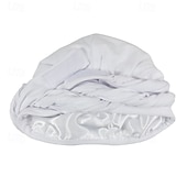 tanie Czapka typu beanie-Męskie Czapka Beanie Czapki Czarny Biały Poliester Wygodny Dzienne zużycie Wyjściowe Jednolity/zwykły kolor Oddychający