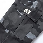 halpa Pohjat-Miesten Vaellushousut Fleece-housut Lämpöhousut naamiointi Ulko- Normaali Vedenkestävä Tuulenkestävä Alaosat Tasku Joustava vyötärö Armeijan vihreä Vihreä Retkeily ja vaellus Juoksu S M L XL XXL
