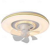 cheap Ceiling Fan Lights-Nordic Ceiling Fan Light Tri Color Lights Ceiling Fan Lamp With Remote Control For Living Room