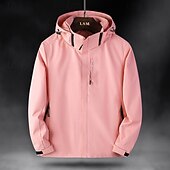 preiswerte Wasserdichte Jacken-Damen Windjacke Wanderjacke Regenmantel Außen Wasserdicht Winddicht Wanderoutfits Wanderbekleidung Frühling Herbst Oberteil Camping / Wandern / Höhlenforschung Laufen Rosa Rot Purpur