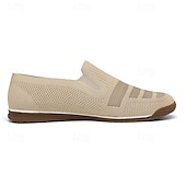 preiswerte Herrenpantoletten &amp; -slipper-Herren-Slipper aus Strick, atmungsaktives Obermaterial aus Webstoff mit flexibler Gummisohle, bequem und leicht für Sommer, Strand und Autofahren