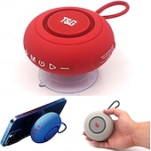 cheap Tool Accessories-Portable Mini Bluetooth Speaker Portable Suction Cup Fixed Wireless Small Sound,TF Card, FM Radio, TWS Sound Bluetooth Outdoor Carry Riding Sports Hanging Bag
